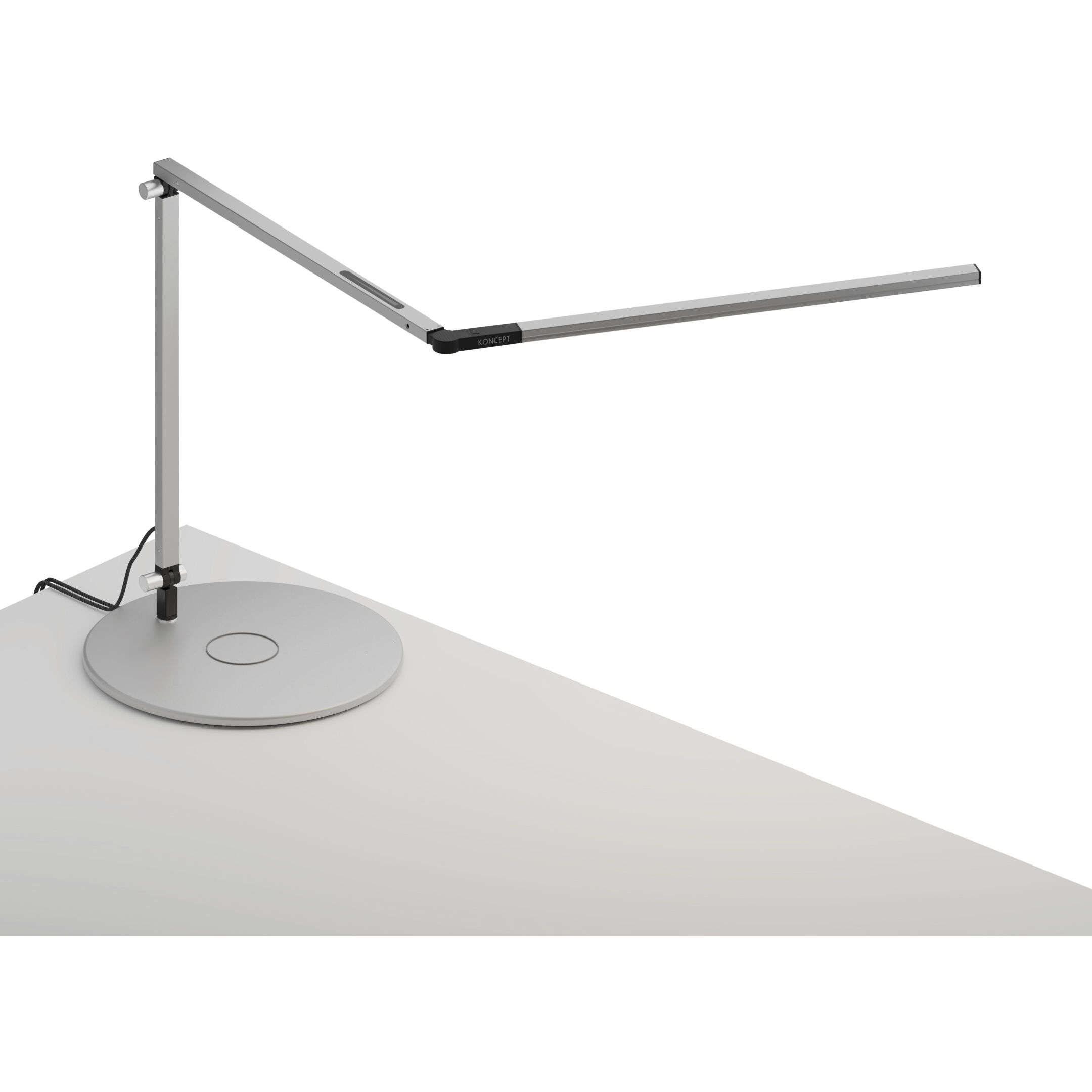 Z-Bar Slim 14.3 inch 6.00 watt Silver Desk Lamp Portable Light